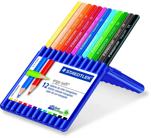 Ergosoft färgpennor ass (12)