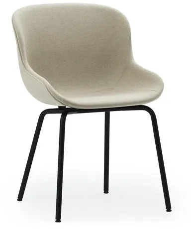 Normann Copenhagen Hyg Matstol Klädd Svart Stål/Main Line Flax MLF20