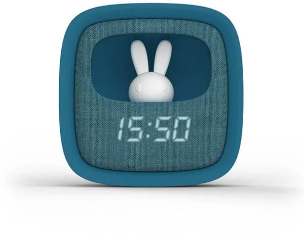 MOB Väckarklocka med ljus Billy Clock Mörkblå